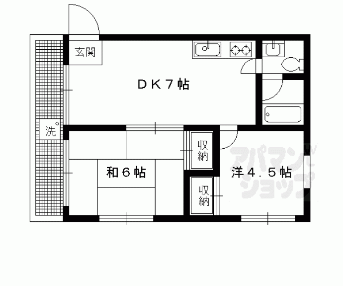 【ライス８８】間取