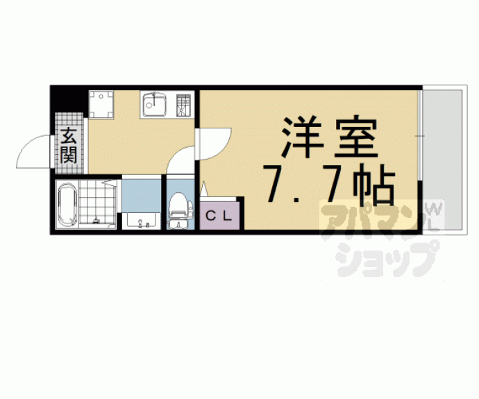 【ウィズ大宮通】間取