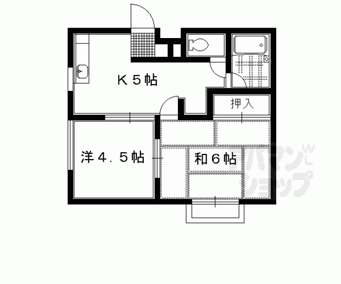 【四十八番館】間取