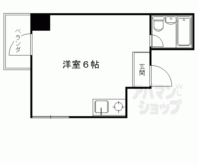 【フェムトン旭】間取