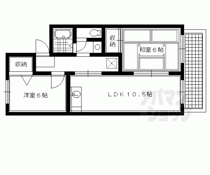 【セジュールエリゼ】間取