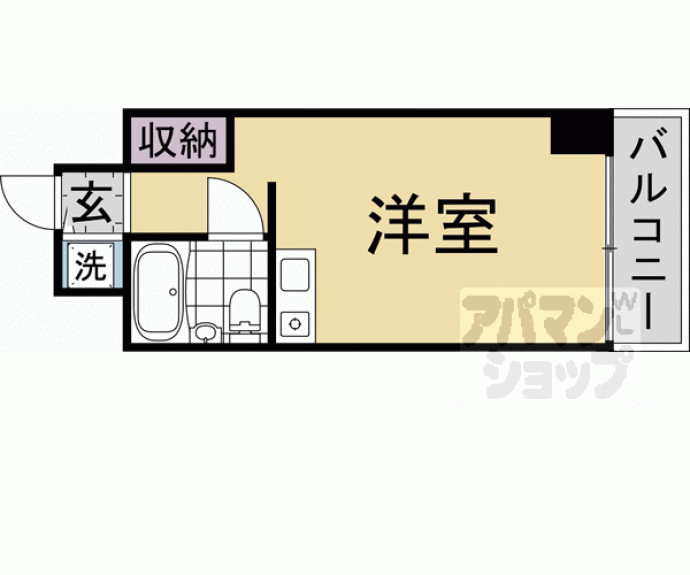 【ライオンズマンション御池通】間取