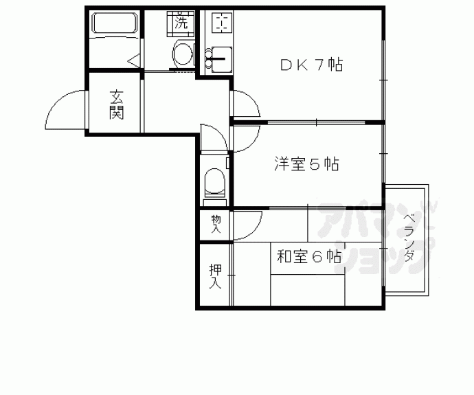 【フェニックス２１】間取