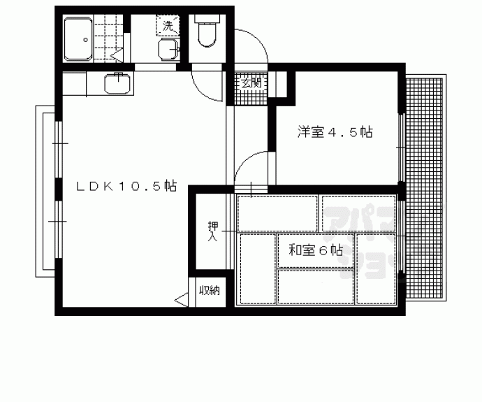 【ベルエール宝ヶ池】間取