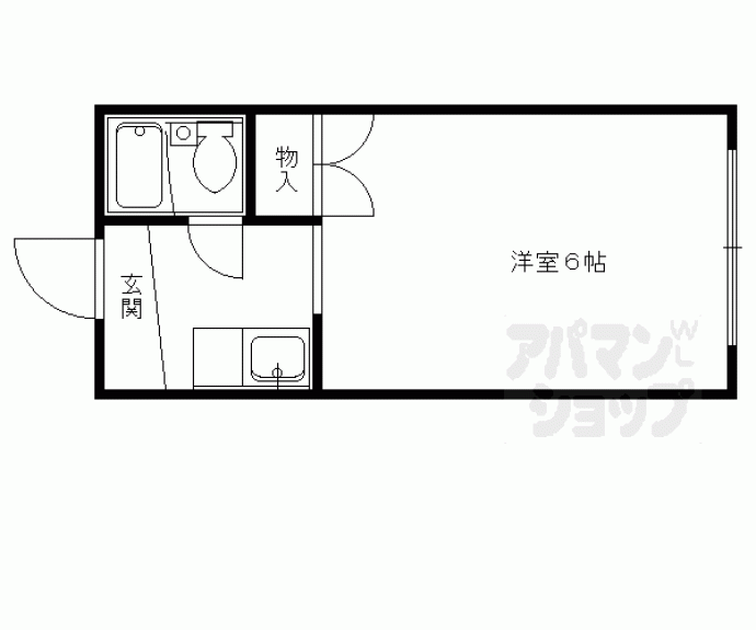 【ハイツ中村】間取