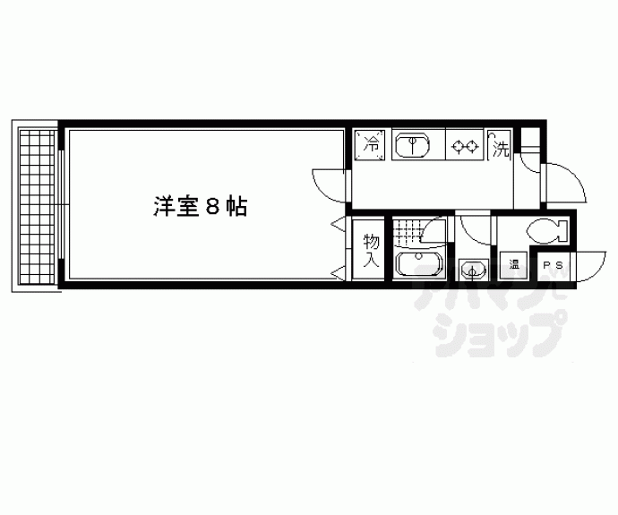 【グランコスモ鴨川】間取