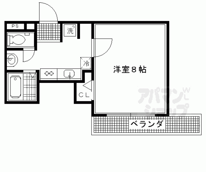 【グランコスモ鴨川】間取