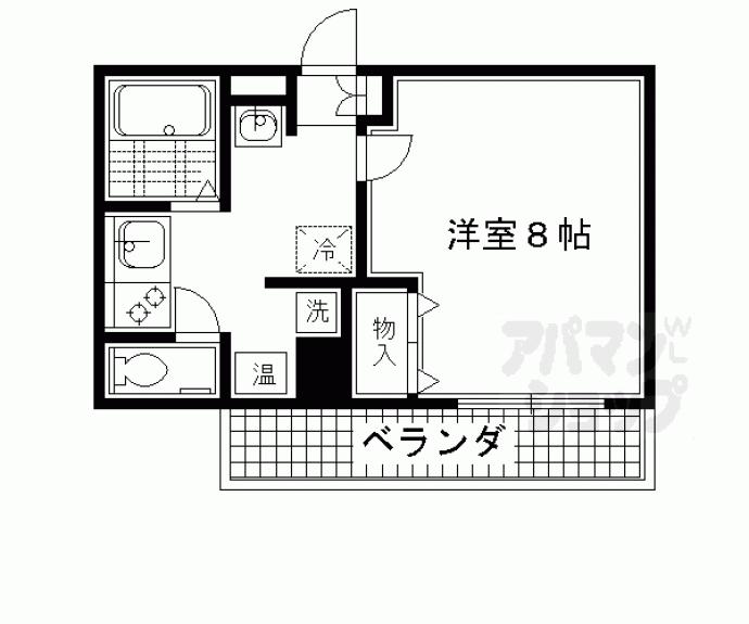 【グランコスモ鴨川】間取