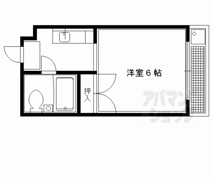 【ベルロード高野】間取