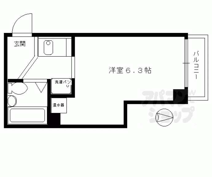 【バインオークインレット】間取