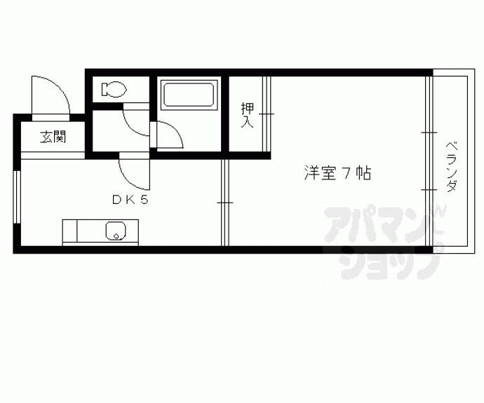 【フラット加藤】間取