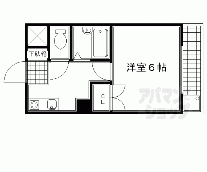 【ユニティハイツ喜多】間取