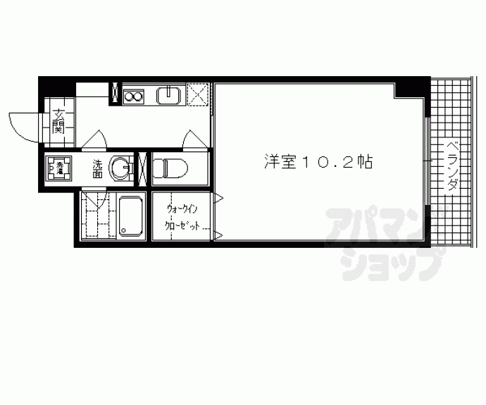 【カノン雁金】間取