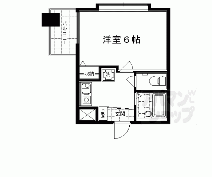 【ベラジオ四条堀川】間取