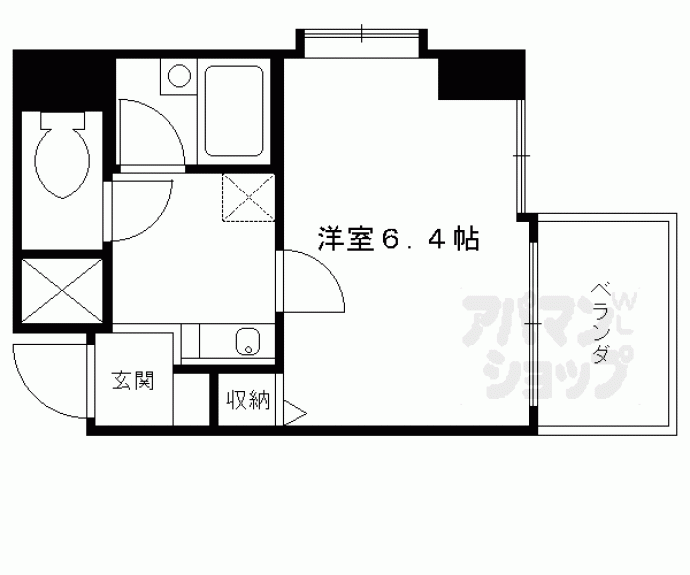 【ベラジオ四条堀川】間取