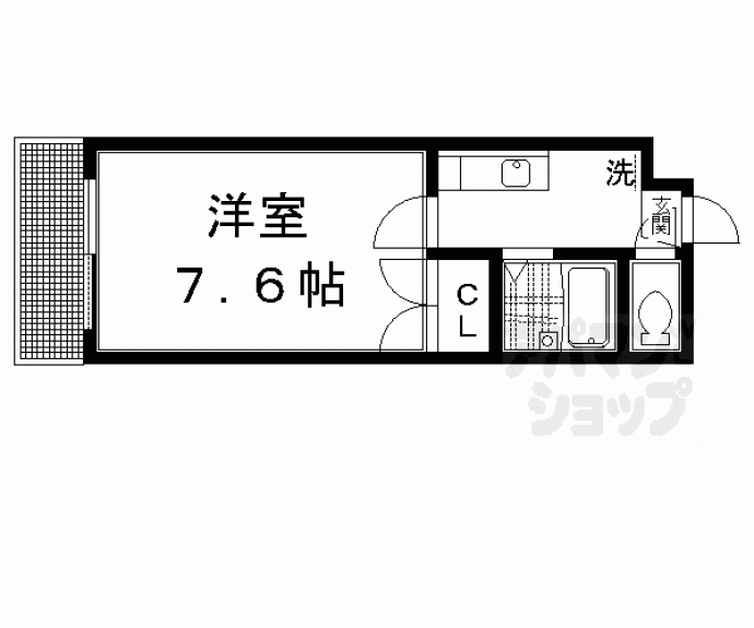 【メゾン比果】間取