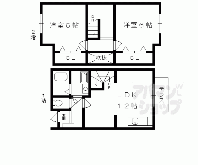 【オリーブハウス】間取