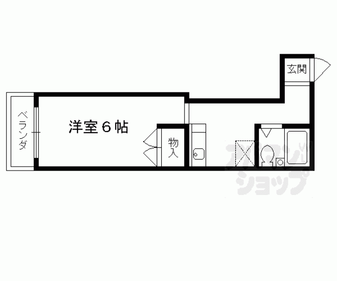 【本町４丁目マンション】間取