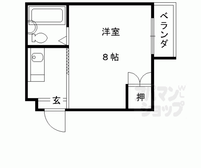 【メゾン・ふらんそわ】間取