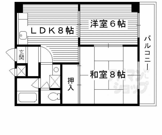 【ＣＡＳＡ　ＮＡＤＡ】間取