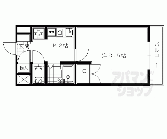 【グレイス春日森】間取