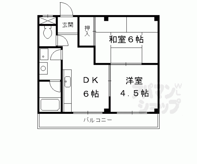 【アイシャガール】間取