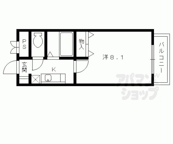 【サンロイヤル藤ノ森】間取