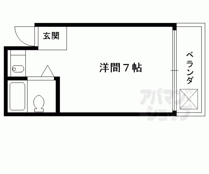 【ヴィラ小倉】間取