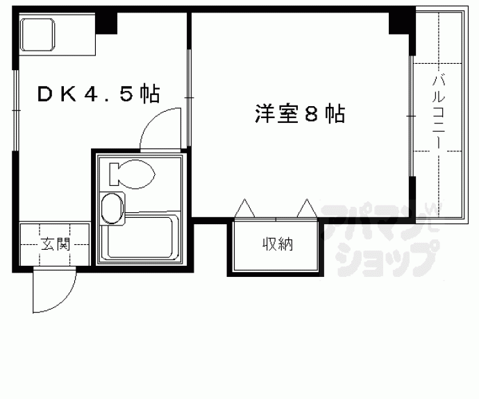 【カースルワン】間取