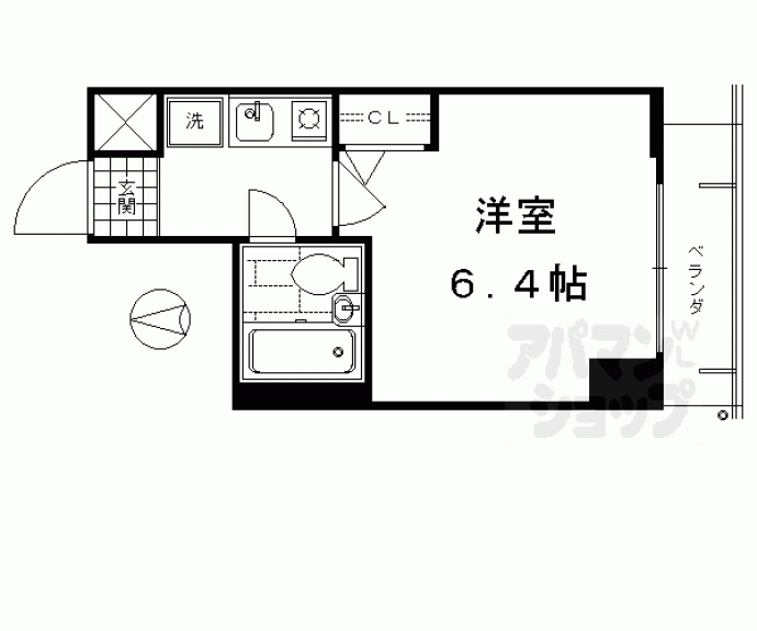 【エスリード京都駅前】間取