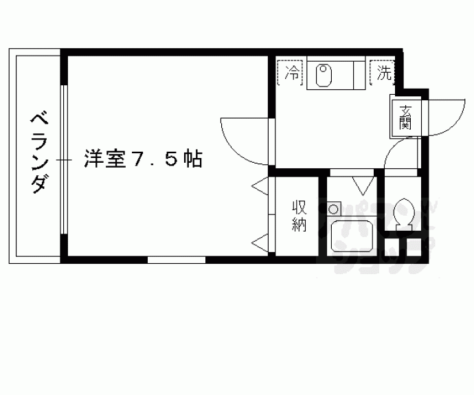 【サンシャイン東山】間取