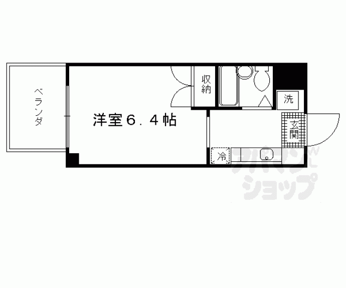 【シフォン神泉苑】間取