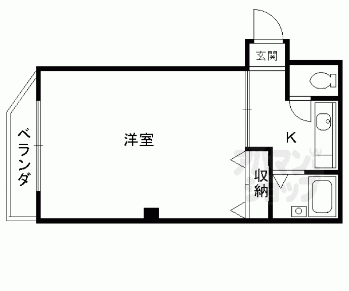 【ＡＣメゾン藤ノ森】間取