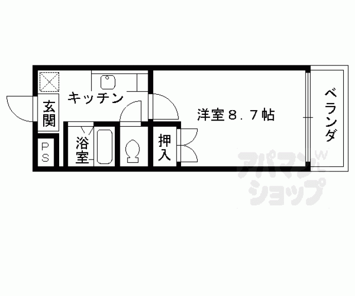 【クローバー３６】間取