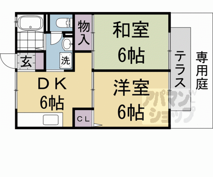 【ジュネス片山】間取