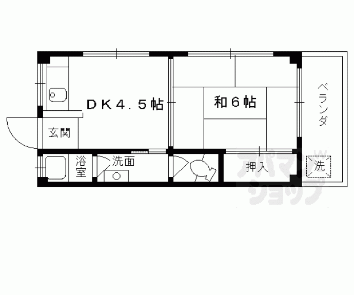 【日向マンション】間取