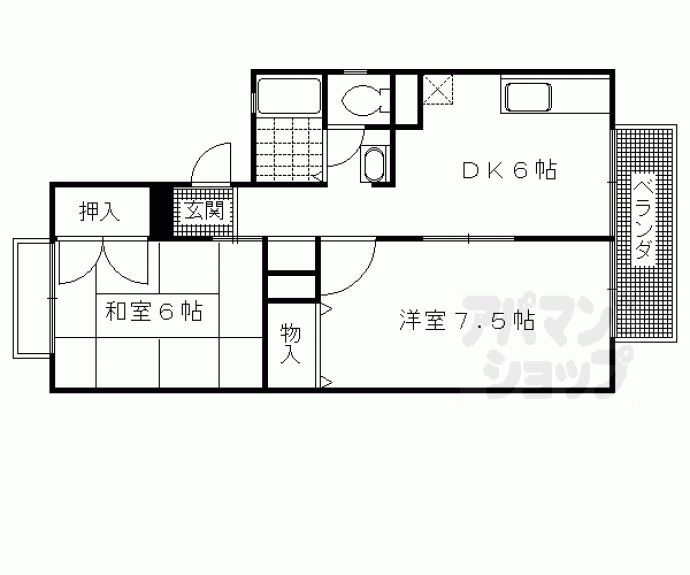 【メゾン・ド・エスペランサ】間取