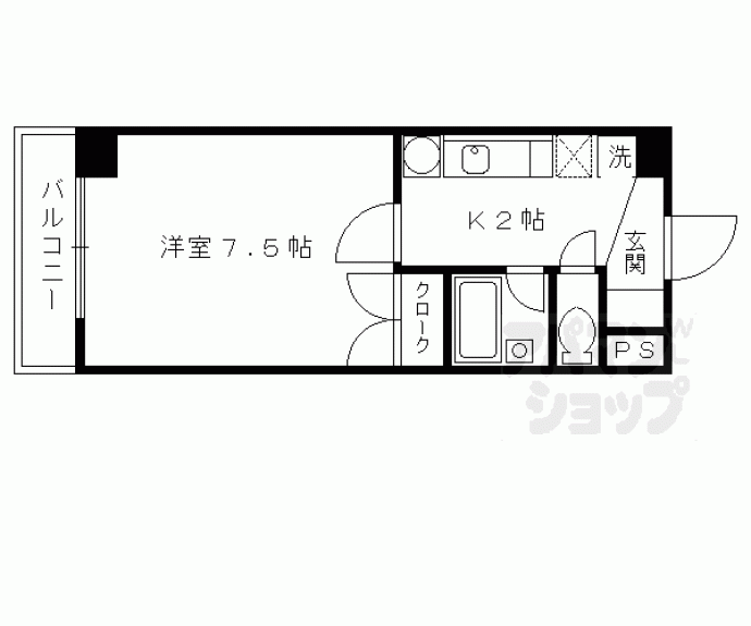 【グレイスガーデン京都】間取