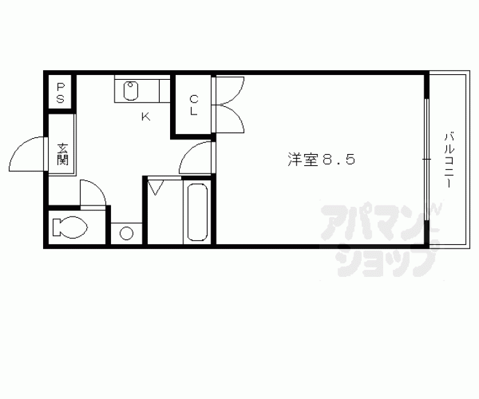 【マジョリカハウス】間取