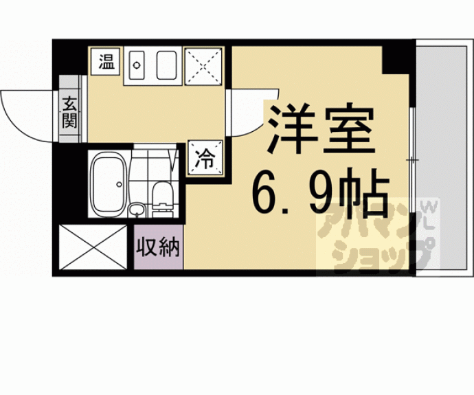 【大林マンション】間取