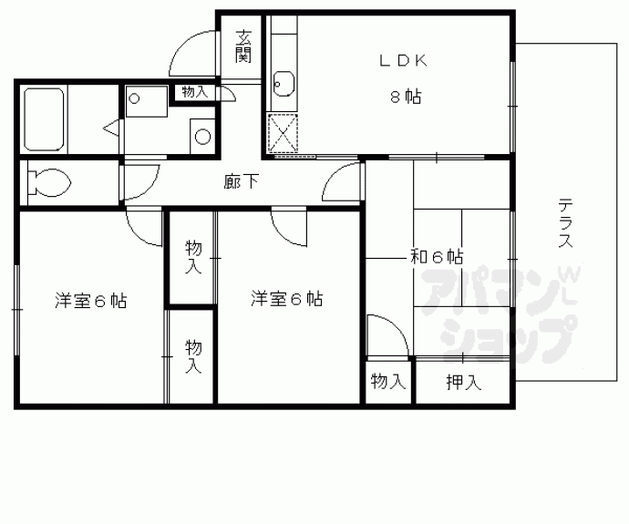 【シルエーラ福井】間取