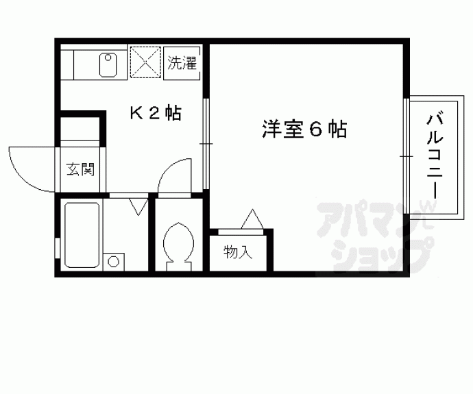 【ラフォーレ藤森】間取