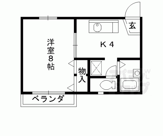 【エラン大手筋】間取