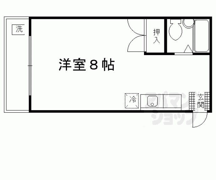 【ハイツ白銀】間取