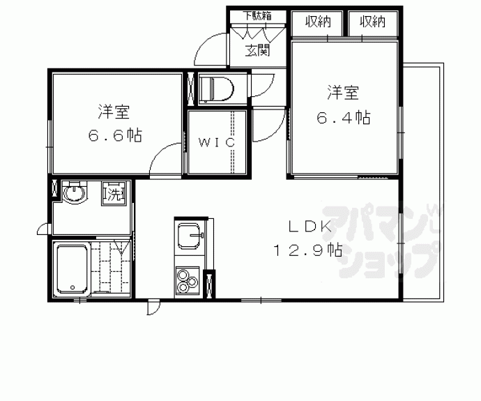 【Belle Maison 祥鳥橋】間取