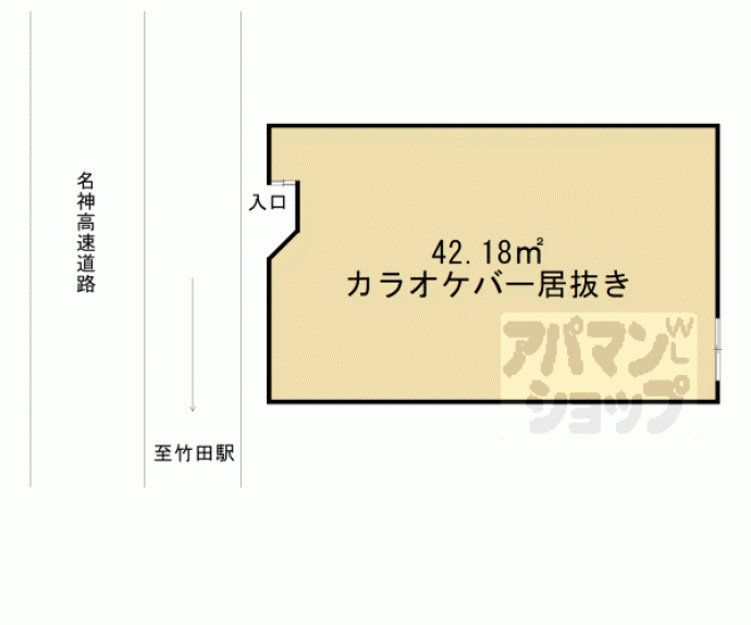 【ツインズ深草】間取