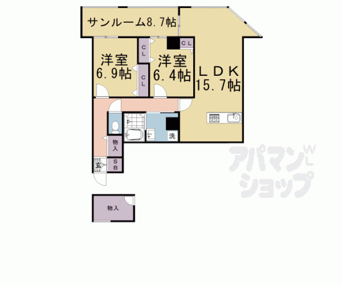 【ピジョンハイツ】間取