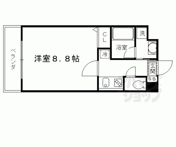 【ローズコート花名】間取