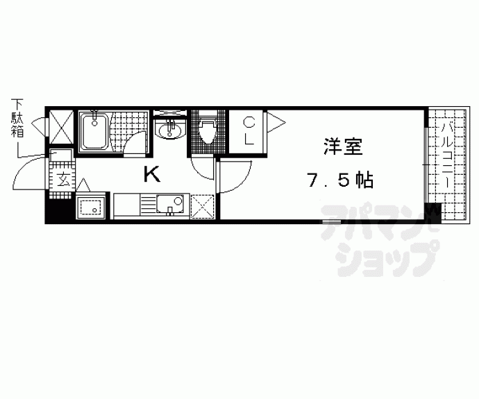 【ＣＥＮＴ　ＶＩＬＬＡ】間取