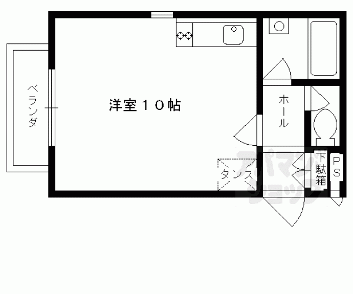 【メゾンマンケンⅠ】間取